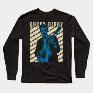 Berry's Bluesy Rhythms on Your Shirt Rock On! Long Sleeve T-Shirt